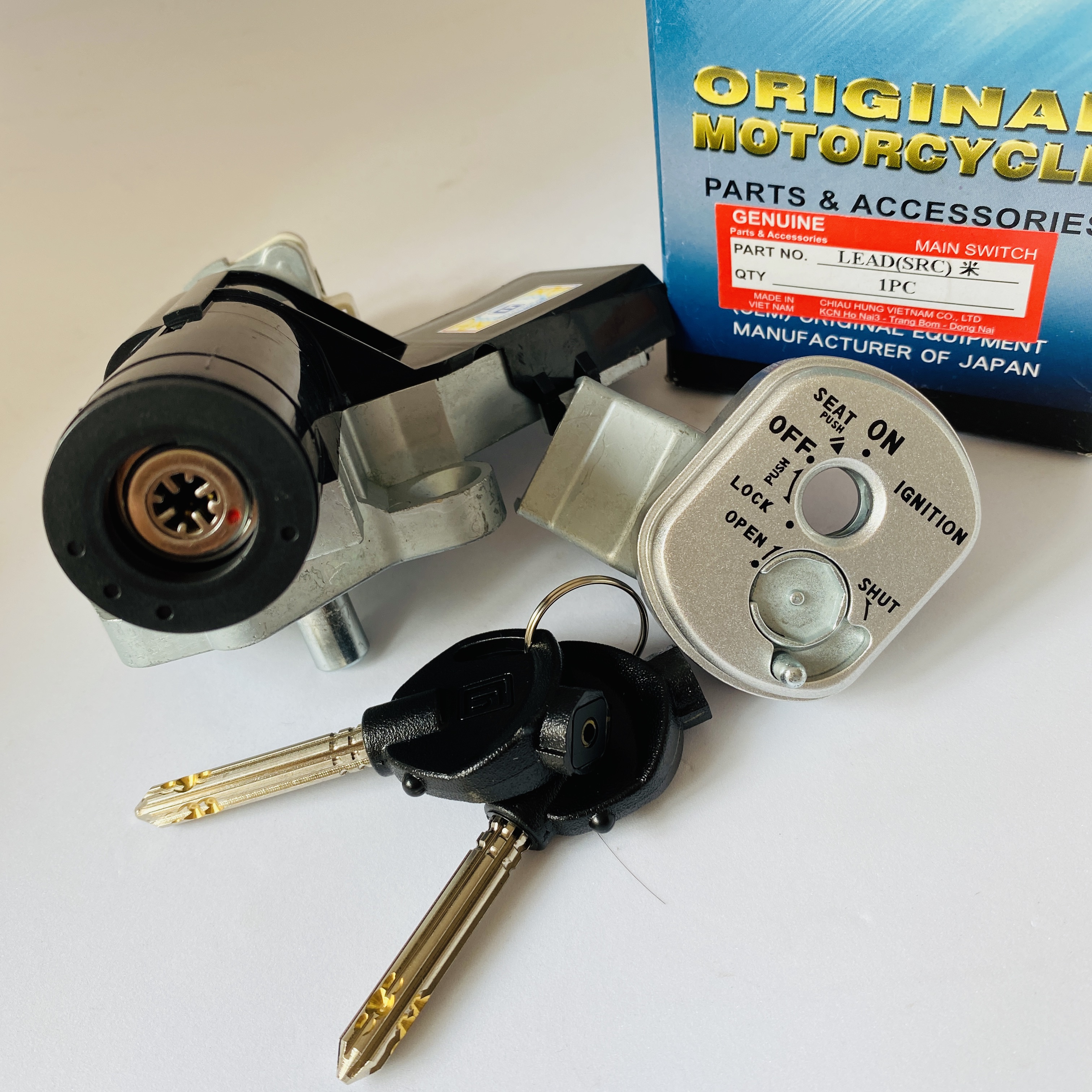 Ổ Khóa Từ 8 cạnh Honda Lead (SCR) Đời Cũ