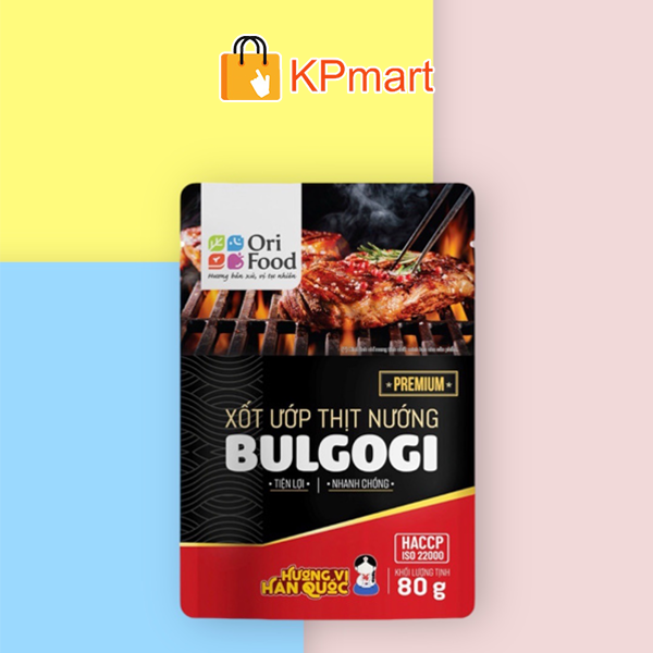 Sốt ướp thịt nướng Bulgogi OriFood 80g