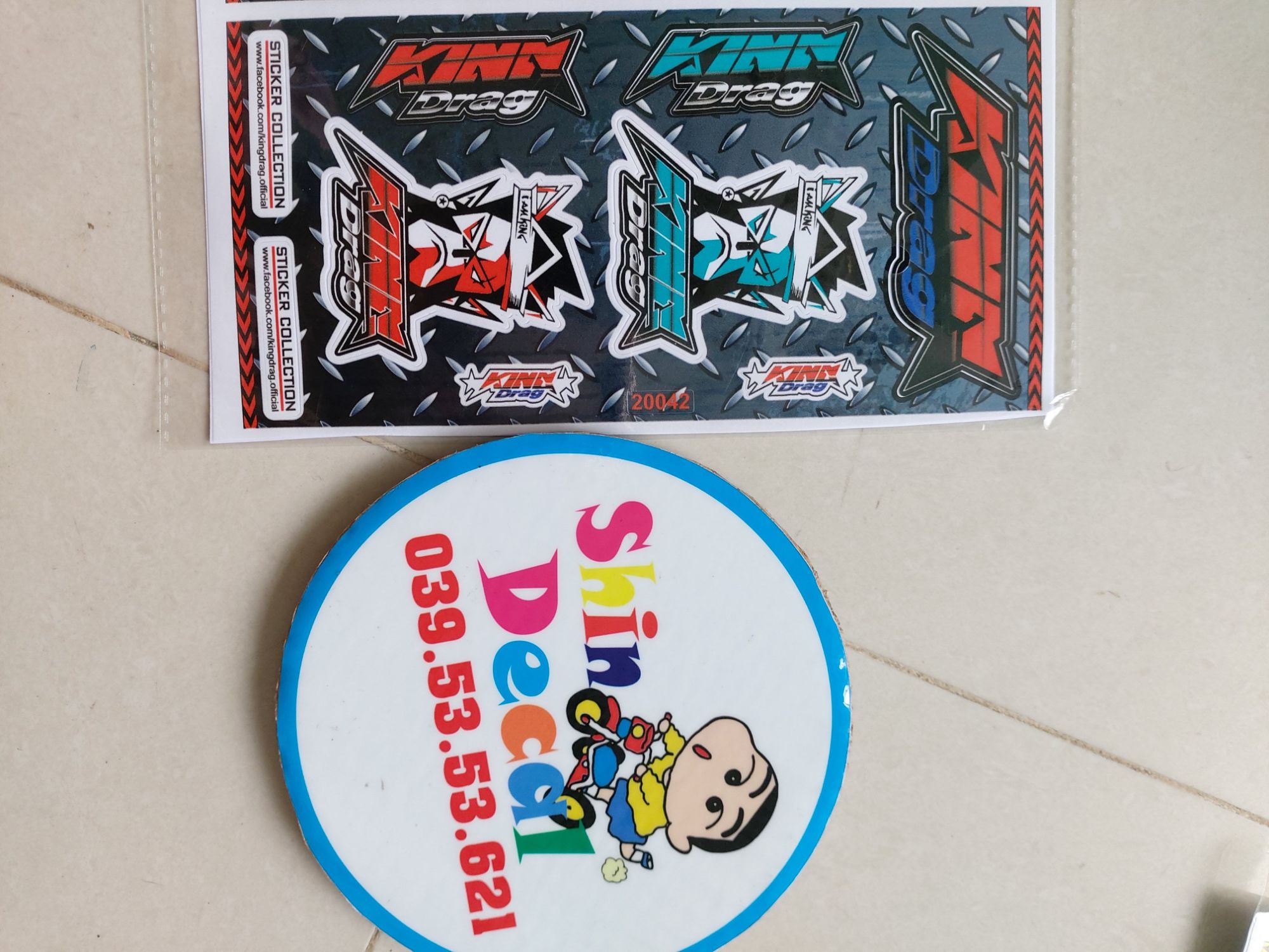 Trọn bộ logo mặt khỉ 9x18cm