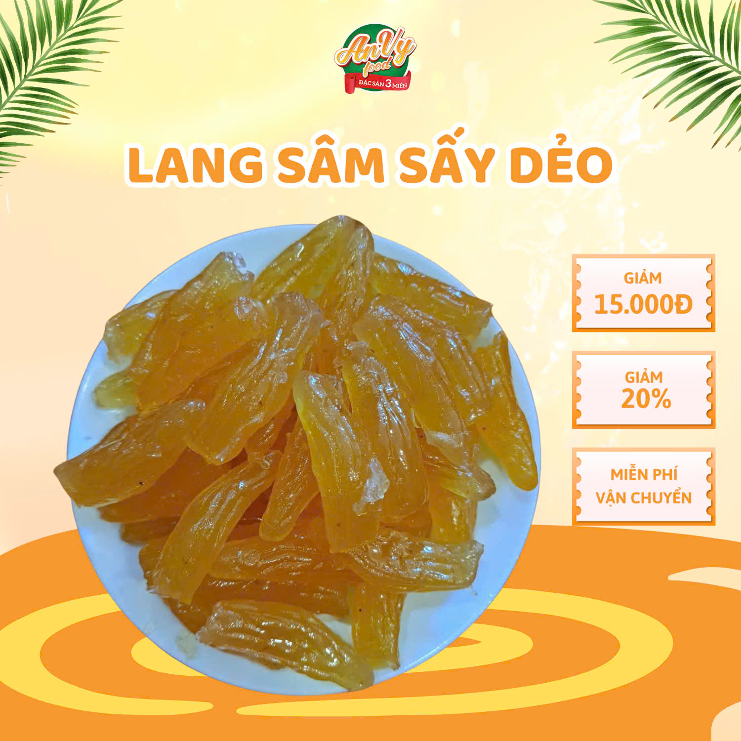 500gr Khoai Lang Sâm Sấy Dẻo ( Thơm ngọt nhẹ ) Tốt cho hệ tiêu hóa