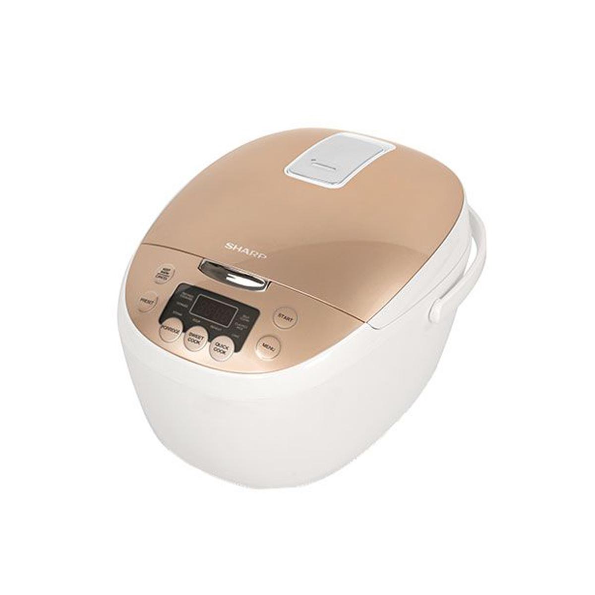Nồi cơm điện tử sharp 1.8 lít ks-com181cv-gl