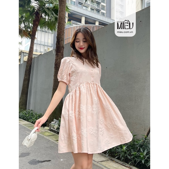 Đầm babydoll shyn Miều hoa nhí trẻ trung nữ tính DM272