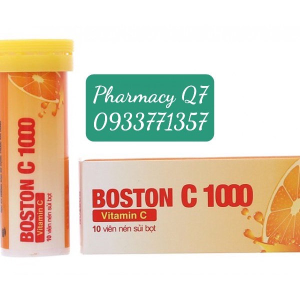 C1000 boston c sủi vitamin c 1000mg
