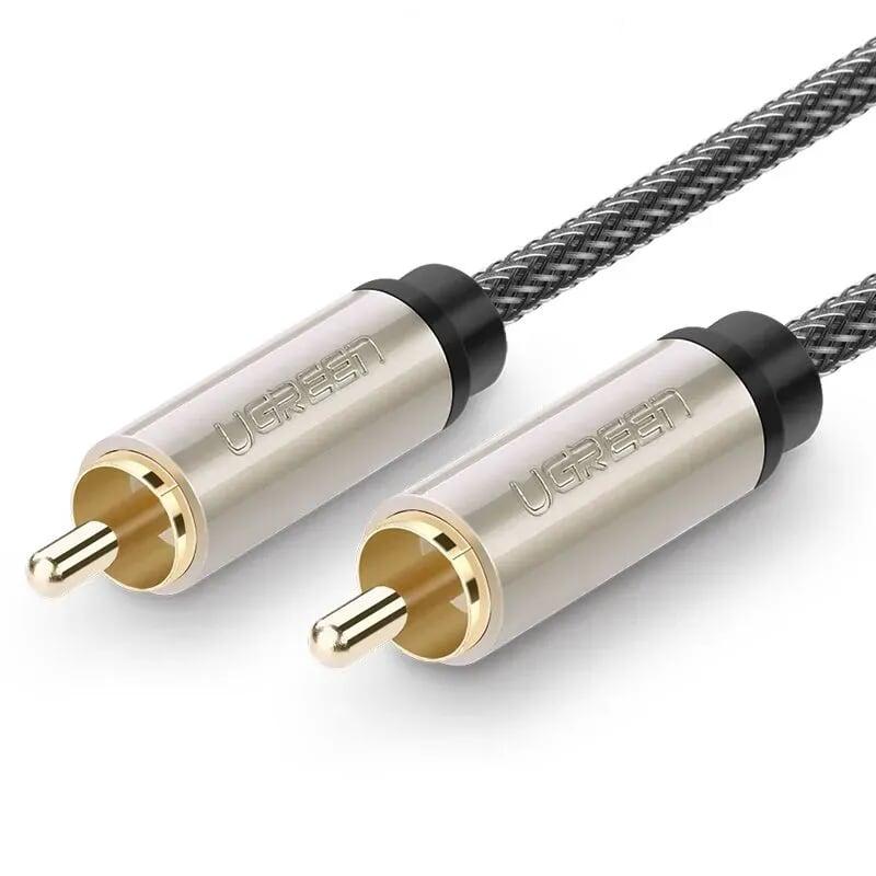 Ugreen 20742 10m màu xám cáp âm thanh bông sen coaxial cao cấp av133