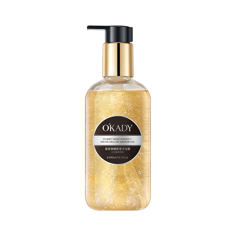 Starry Night Slightly Tipsy Mellow Shower Gel 300ml Dưỡng ẩm và dưỡng ẩm Chăm sóc da Sửa chữa sữa tắm Sữa tắm Làm sạch cơ thể thơm