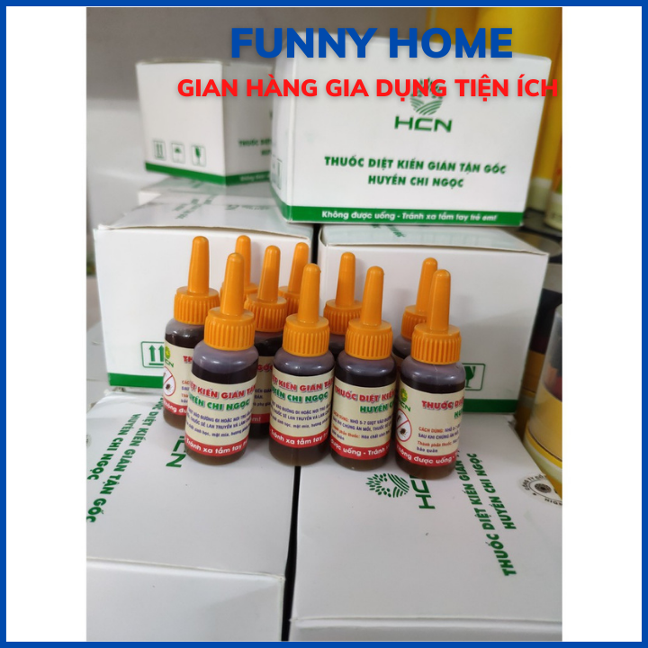 Thuốc diệt kiến gián sinh học Huyền Chi Ngọc dung tích 10ml Funny Home