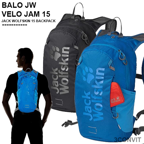 Balo phượt thủ Jack Wolfskin 15L