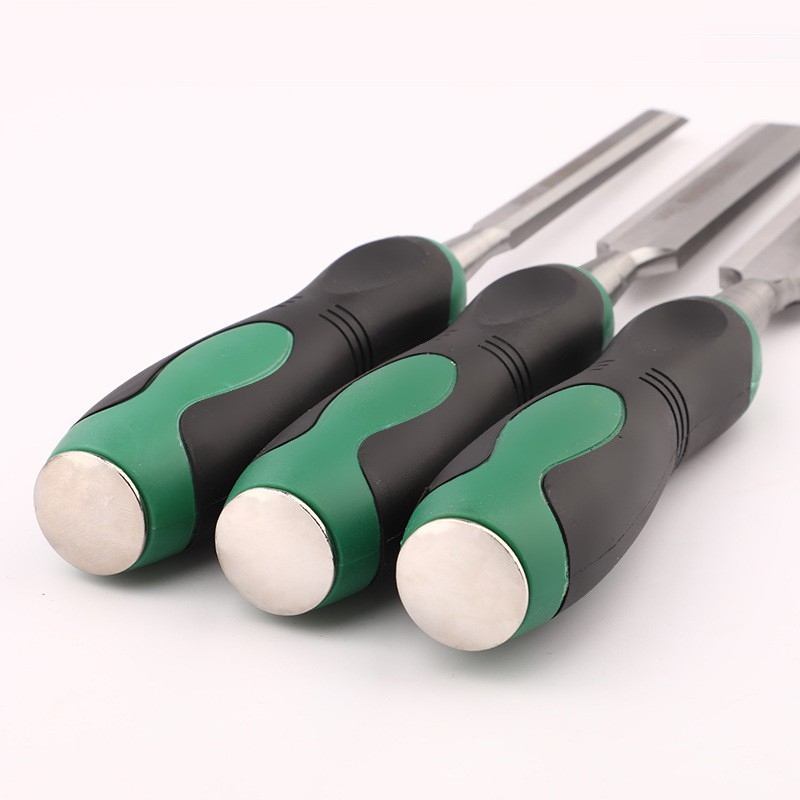 Hot-selling household goods Bộ 5 chiếc Đục gỗ bằng tay Dụng cụ đục gỗ cho thợ mộc bằng thép carbon - Chính hãng Tuosen