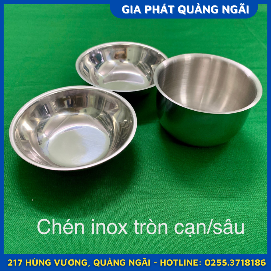 Chén inox y tế spa thẩm mỹ chum inox đựng bông cồn
