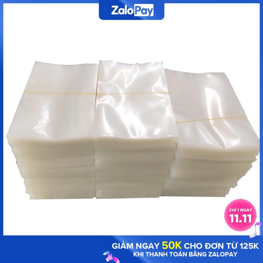 1Kg Túi Hút Chân Không Bảo Quản Thực Phẩm Đông Lạnh size 25x35cm (2 Mặt Trơn)