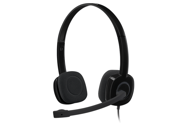 Tai nghe âm thanh nổi logitech h151 chính hãng