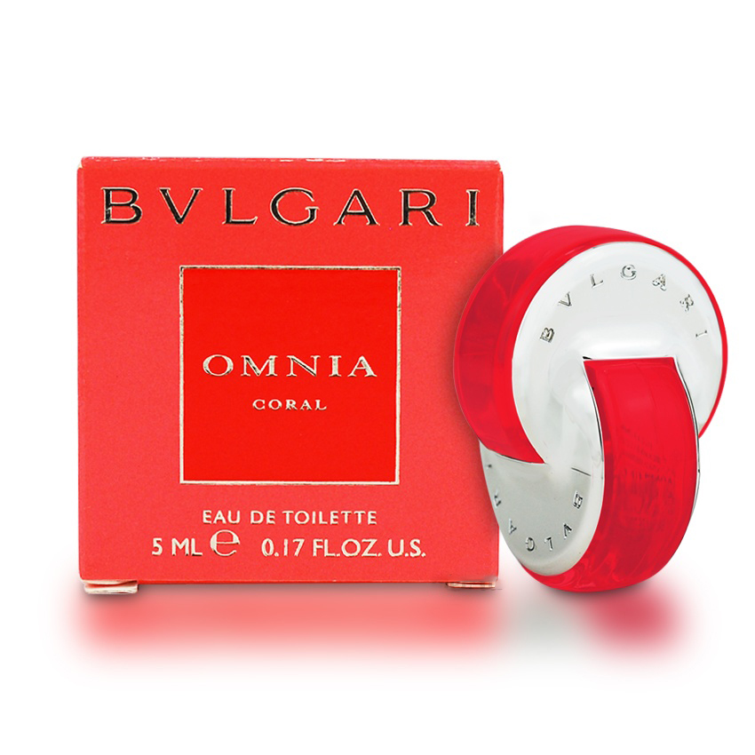 Nước hoa nữ Bvl Omnia Coral Eau De Toilette 5ml - Italia (Đỏ cam)