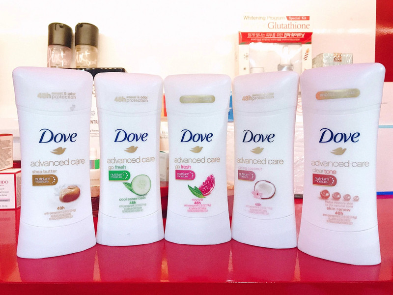 M-chai lăn khử mùi dove khô thoáng 24h cho phái nữ loại 74g