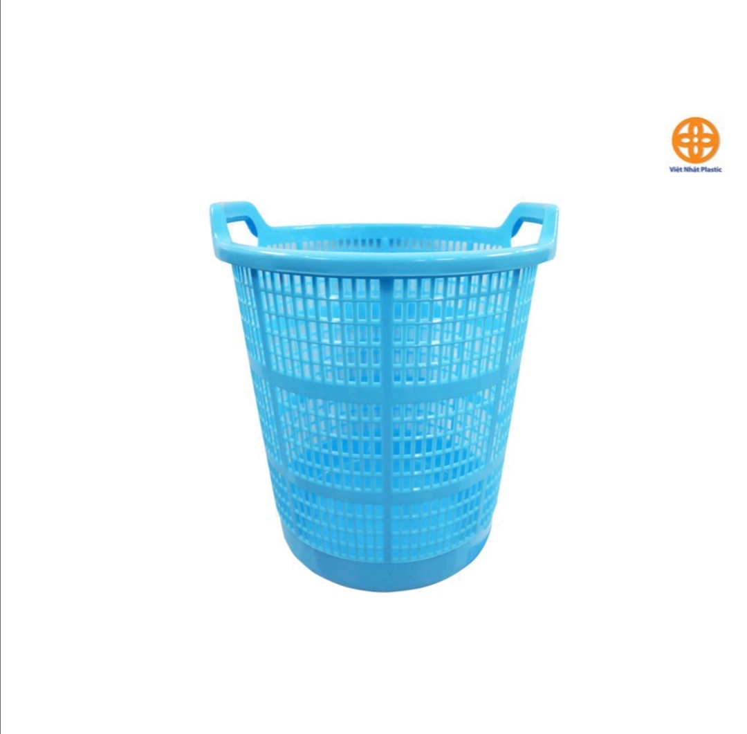 Sọt rác tròn. Giỏ đựng đồ Nhựa Việt Nhật. Trung 38.2 x 28.7 x 45cm. Lớn 42 x 25 x 51cm. Hàng Việt Nam chất lượng cao (MI-367)