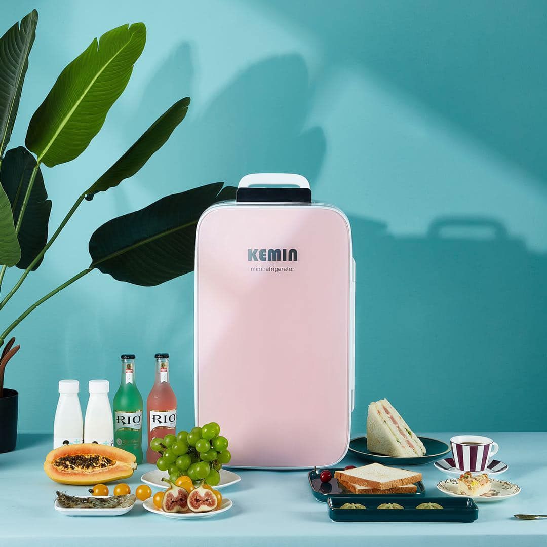 Tủ Lạnh Mini 25L Màu 3 Sọc, Trắng, Hồng bảo hành 6 tháng 1 đổi 1 trong 7 ngày