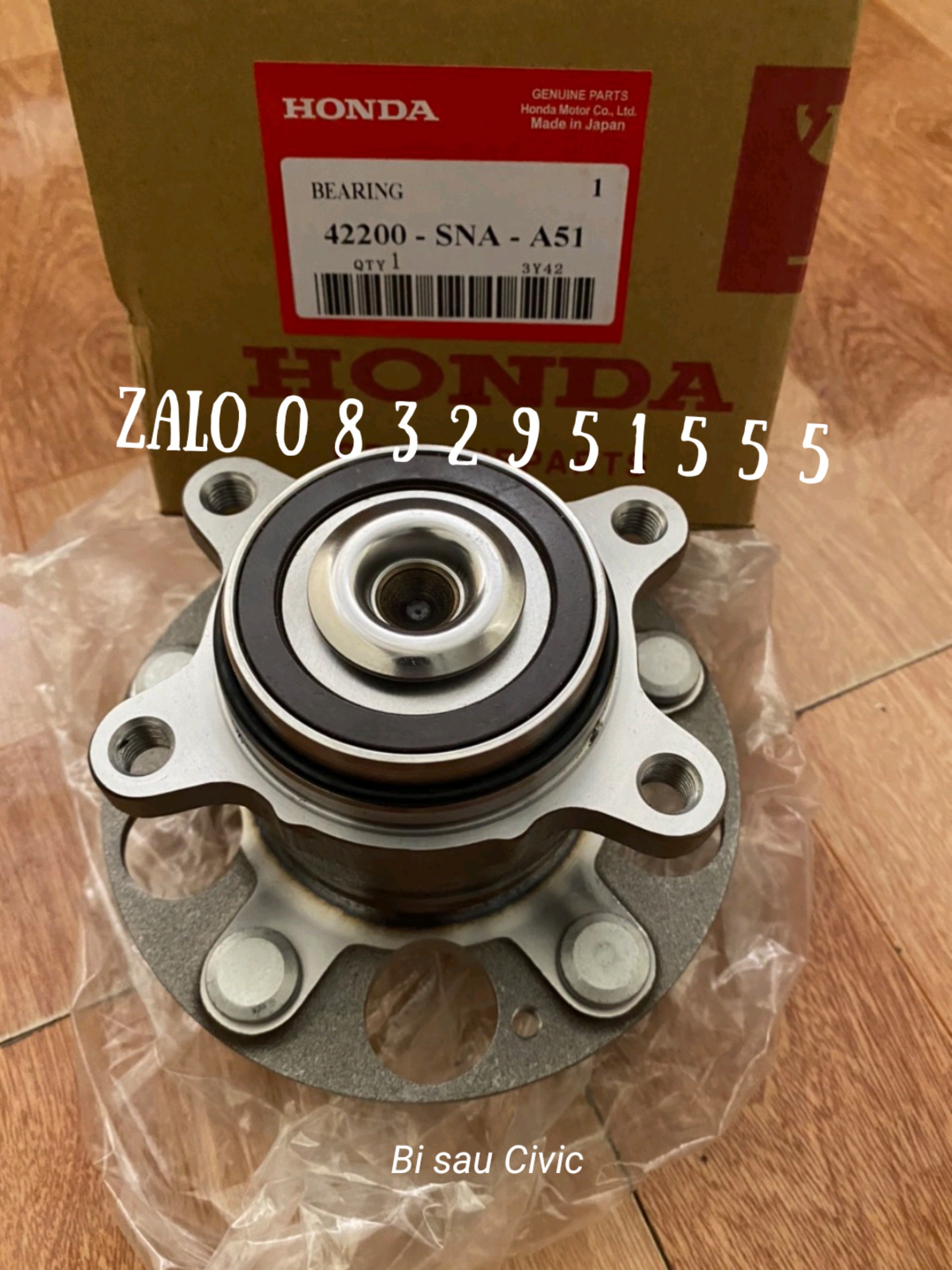 Cụm bi moay ơ sau honda civic 06 - 12