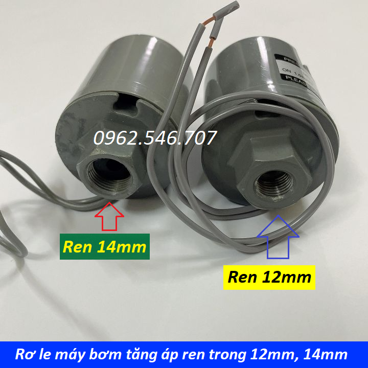 Rơ le máy bơm tăng áp ren trong 12mm - 14mm rơ le máy bơm rơ le máy bơm nước rơ le máy bơm tăng áp lực rơ le máy bơm tăng áp cơ rơ le tự động máy bơm nước rơ le tự ngắt máy bơm nước