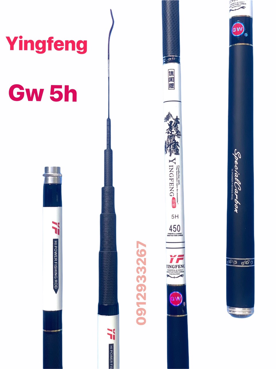 CẦN TAY GW YF JINGFENG 5H ( tặng đọt )