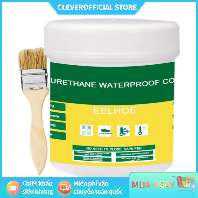 ⚡Miễn Phí Vận Chuyển⚡500/1000 gam Keo chống thấm trong suốt Nhật Bản trọng lượng tặng kèm chổi quét nhỏ