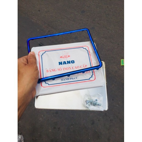 Bọc biển số titan xe máy - 2931