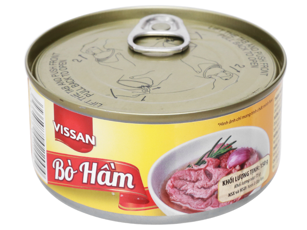 Bò hầm vissan 150g