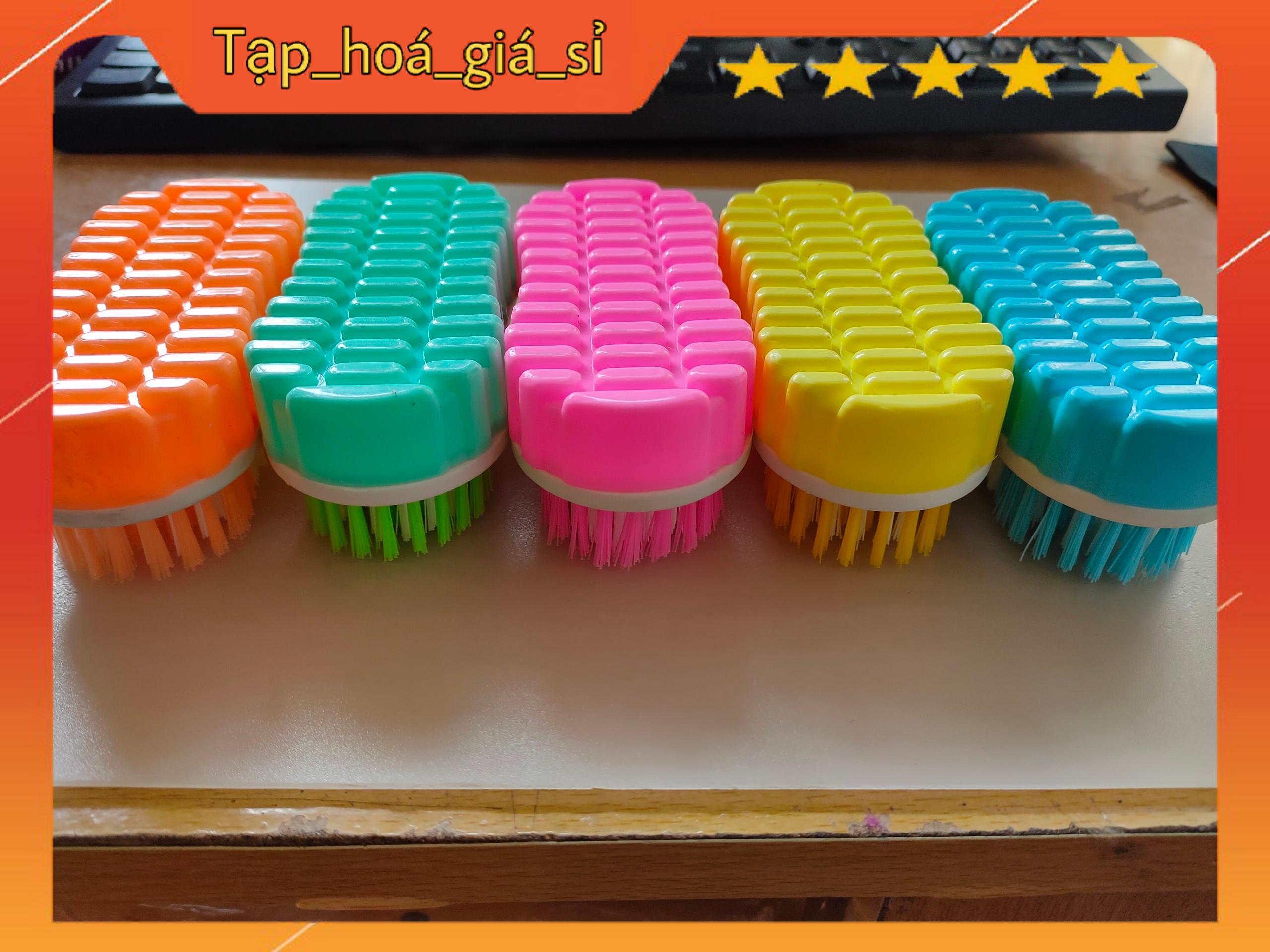 Bàn chải giặt quần áo loại đẹp, vệ sinh nhà cửa lông mềm, siêu bền