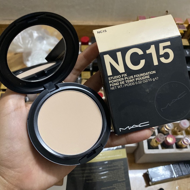 Phấn phủ mac nc15 studio fix powder plus foundation