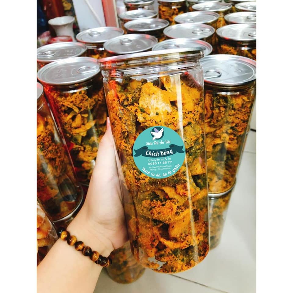 Da cá trứng muối hũ 250g