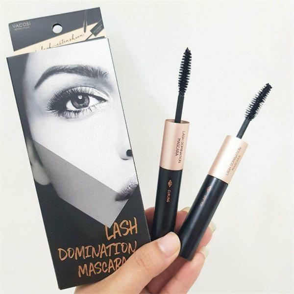 Mascara 2 Đầu Vacosi Làm Dài Cong Mi Natural Lash Domination Mascara