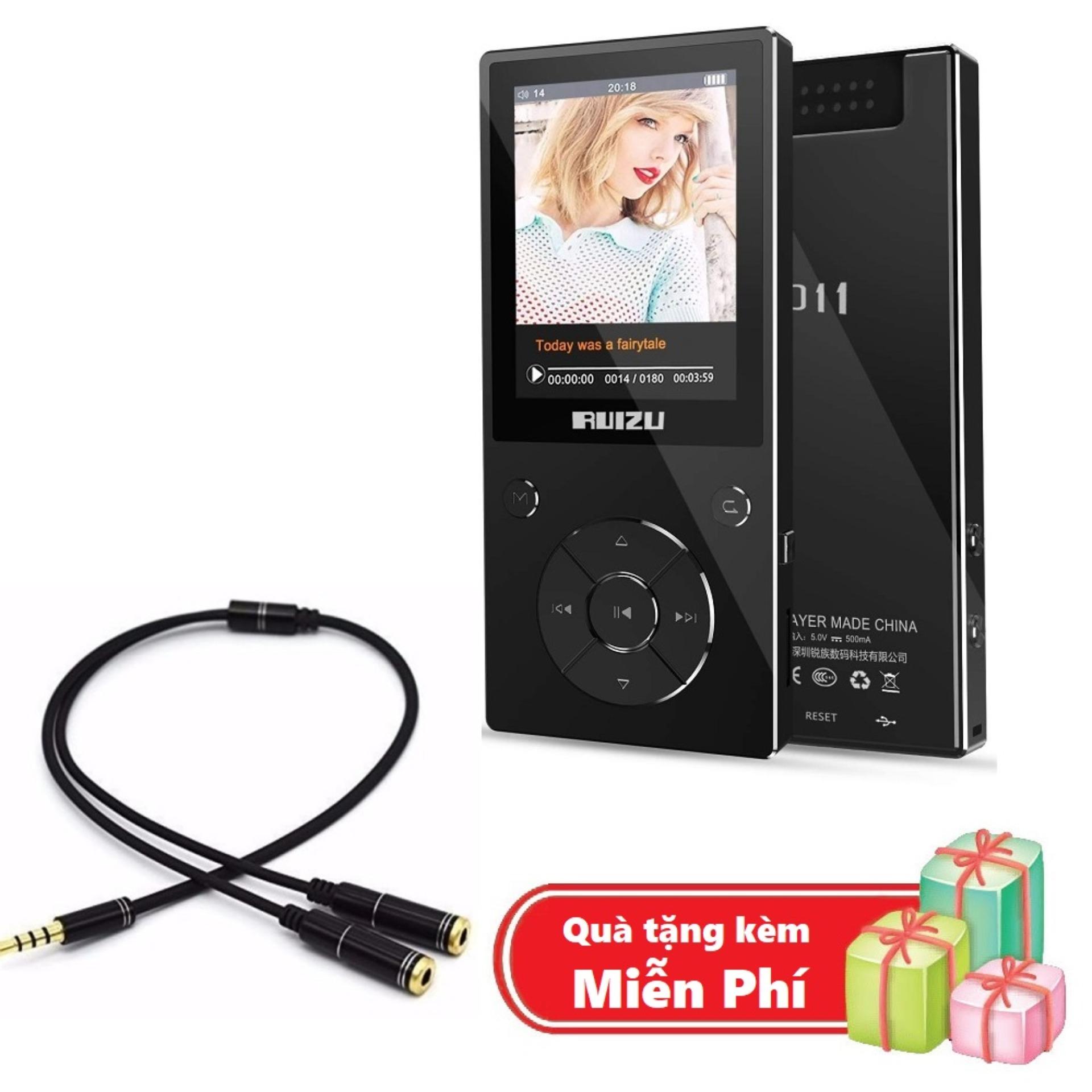 Máy nghe nhạc Ruizu D11 màn hình 2.4inch cao cấp - Máy nghe nhạc Bluetooth Mp3/Mp4