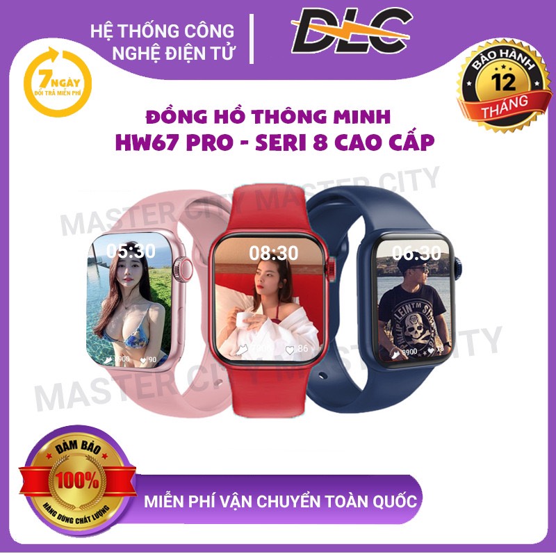 [HCM]( Bản Quốc Tế Cao Cấp 2022 ) Đồng Hồ Thông Minh HW67 PLUS Iwo Đa Năng Dành Cho Nam Nữ Màn Hình 1.77 Inch HD Sạc Không Dây Chất Lượng Cao Kết Nối Nghe Gọi Theo Dõi Sức Khỏe Nhịp Tim Huyết Áp Thay Hình Nền-[BẢO HÀNH 12 THÁNG ]