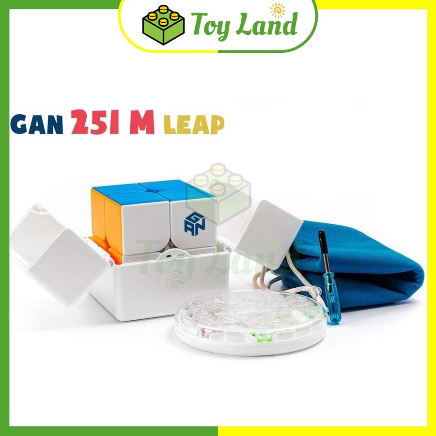 Leap Rubik 2x2 Gan251 M Leap Stickerless Rubic Gan 251 M Leap 2 Tầng 2x2x2