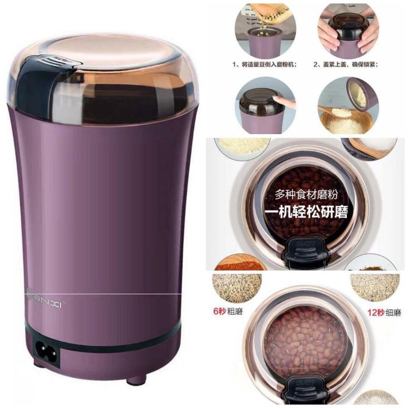 Máy xay cafe mini để bàn,,Dụng cụ xay hạt khô để bàn mini tại nhà - Máy xay nghiền hạt, ngũ cốc, tiêu, cafe - cao cấp - BẢO HÀNH 12 THÁNG