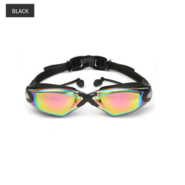 [HCM]Kính Bơi Chống Tia UV Chống Sương Mù Bảo Vệ Mắt YESURE Dành Cho Vận Động Viên Chuyên Nghiệp - Tặng Kèm Nút Bịt Tai Kẹp Mũi Silicon Có Hộp Đựng