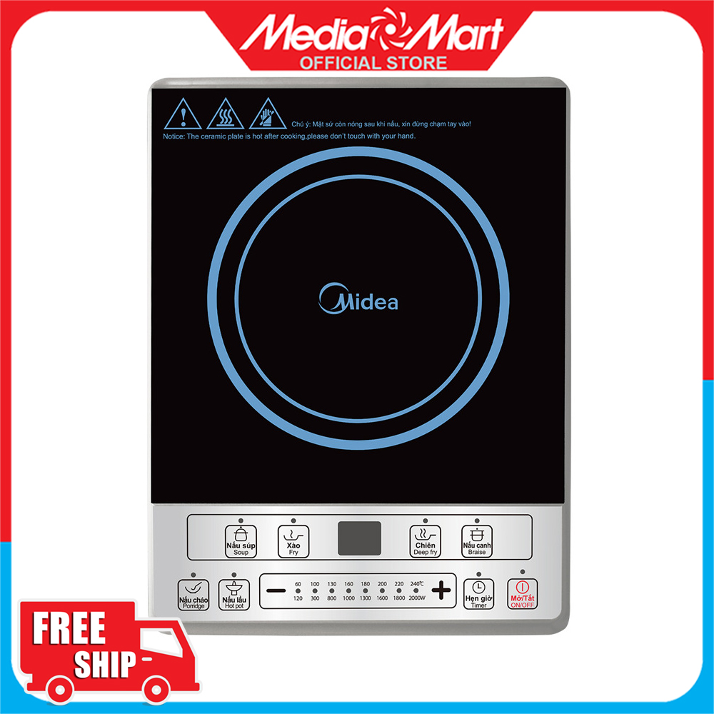 Bếp từ cơ Midea MI-B2015DE (kèm lẩu)