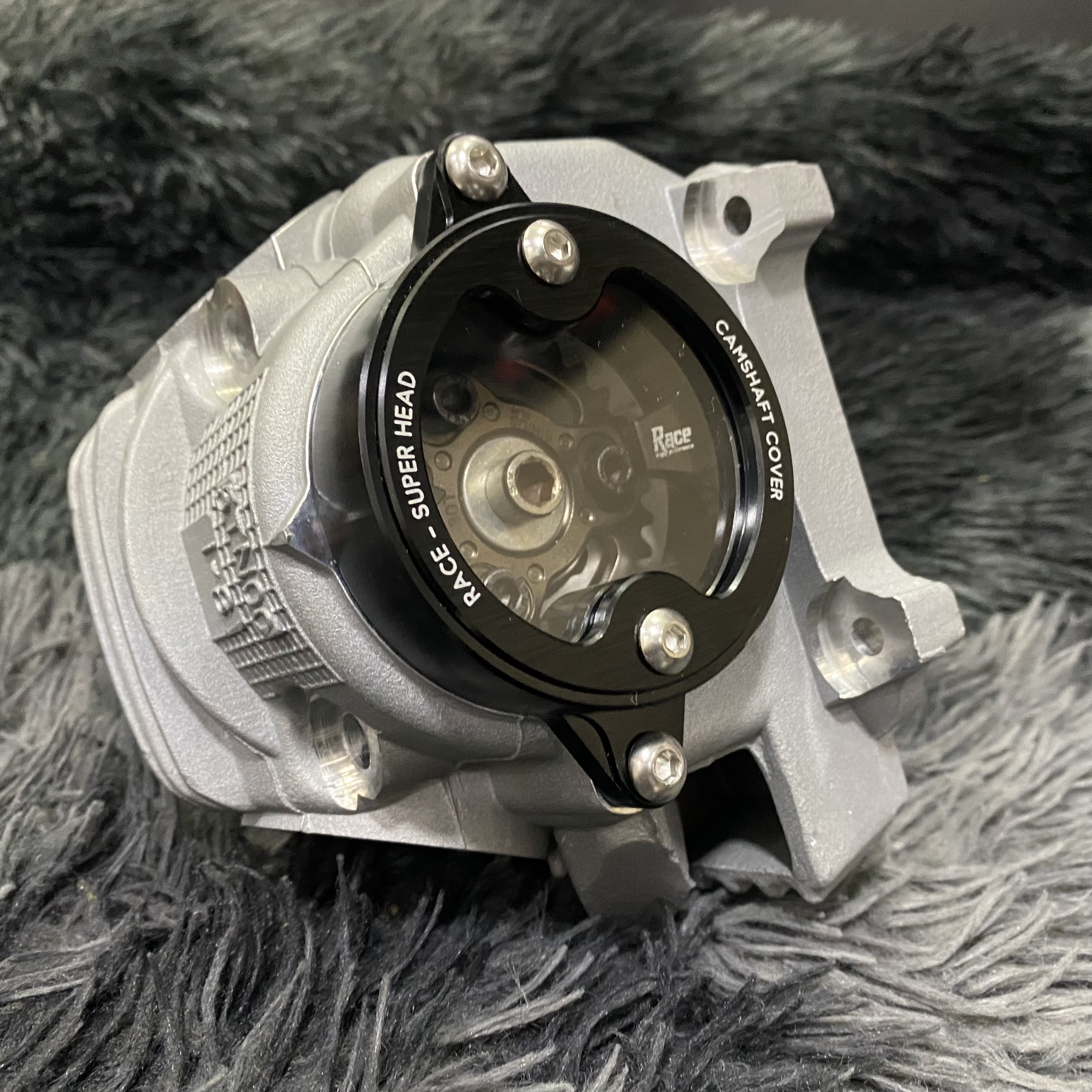 Nắp cam Sirius 110 RACE trong suốt dùng  Jupiter 110 SI110 Sirut 110