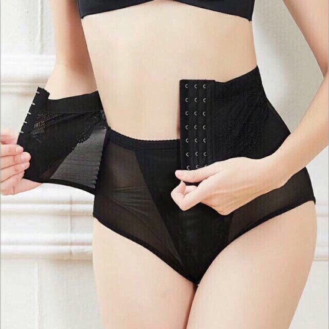 Quần lót gen nịt bụng định hình, móc cài cạp vừa 3 nấc móc cài