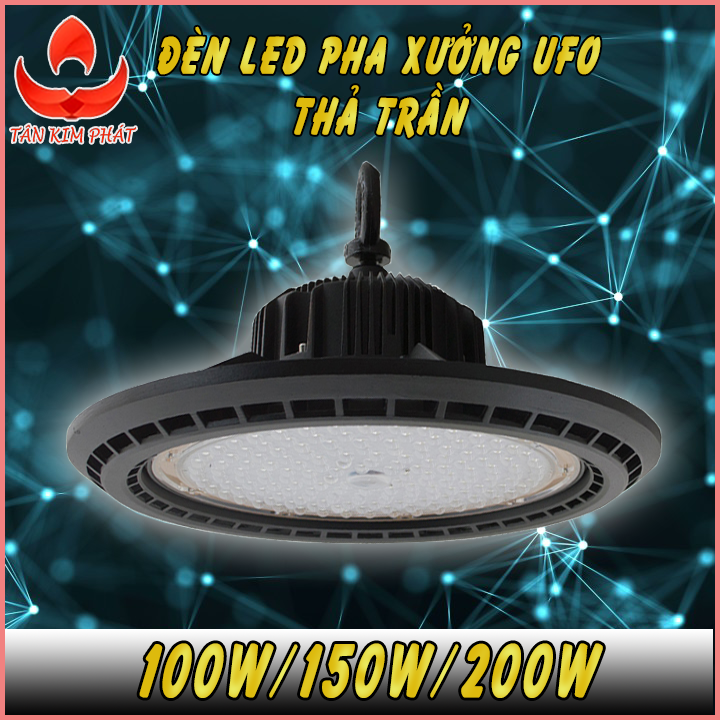 Đèn pha led ufo 100w/150w/200w đèn pha trần