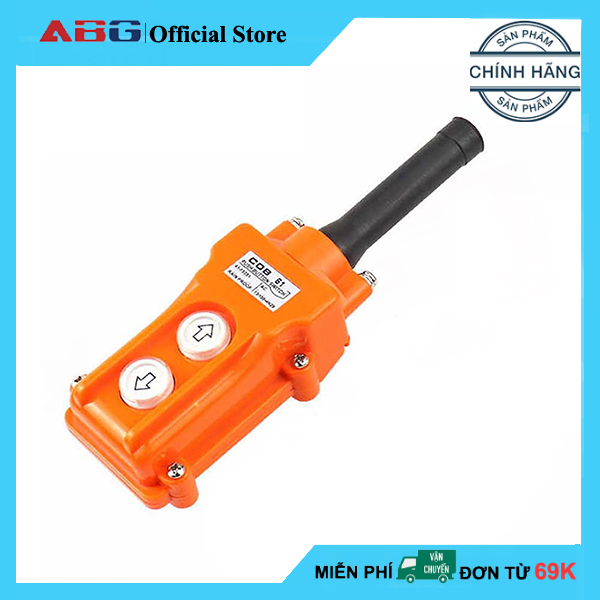Bộ điều khiển abg cob-61p 220v - điều khiển tời điện lên xuống, sử dụng trong công nghiệp kiểm soát mạch, tiêu chuẩn bạc contactor - abg shop
