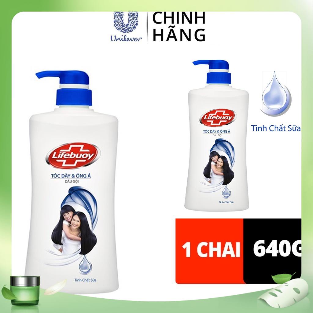 Dầu gội lifebuoy tóc dày óng ả 640g