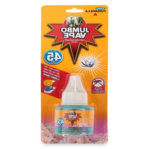 [HCM]Chai XÔNG ĐUỔI MUỖI. Thể tích 34ml. 45 ngày sử dụng. Không khói. Hương hoa Lily. không kèm theo máy