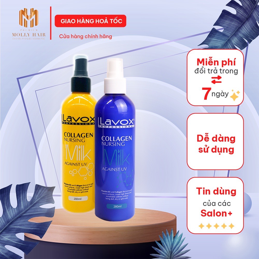 Sữa Dưỡng Collagen Lavox Nursing Milk Against UV - 280ml