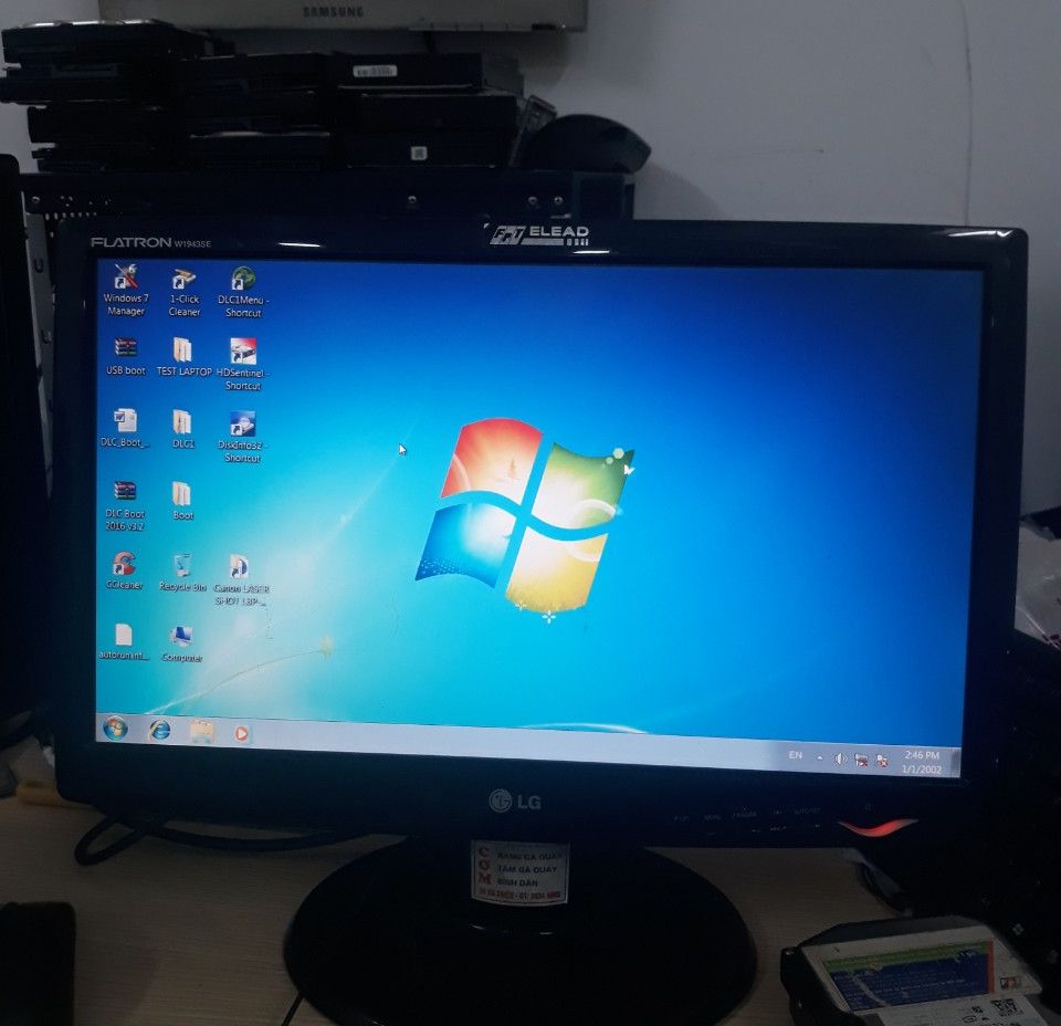 Màn hình máy tính 19in sước hiệu LG,..
