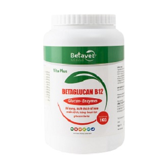 BETAGLUCAN B12 TĂNG CƯỜNG SỨC ĐỀ KHÁNG CHO VẬT NUÔI