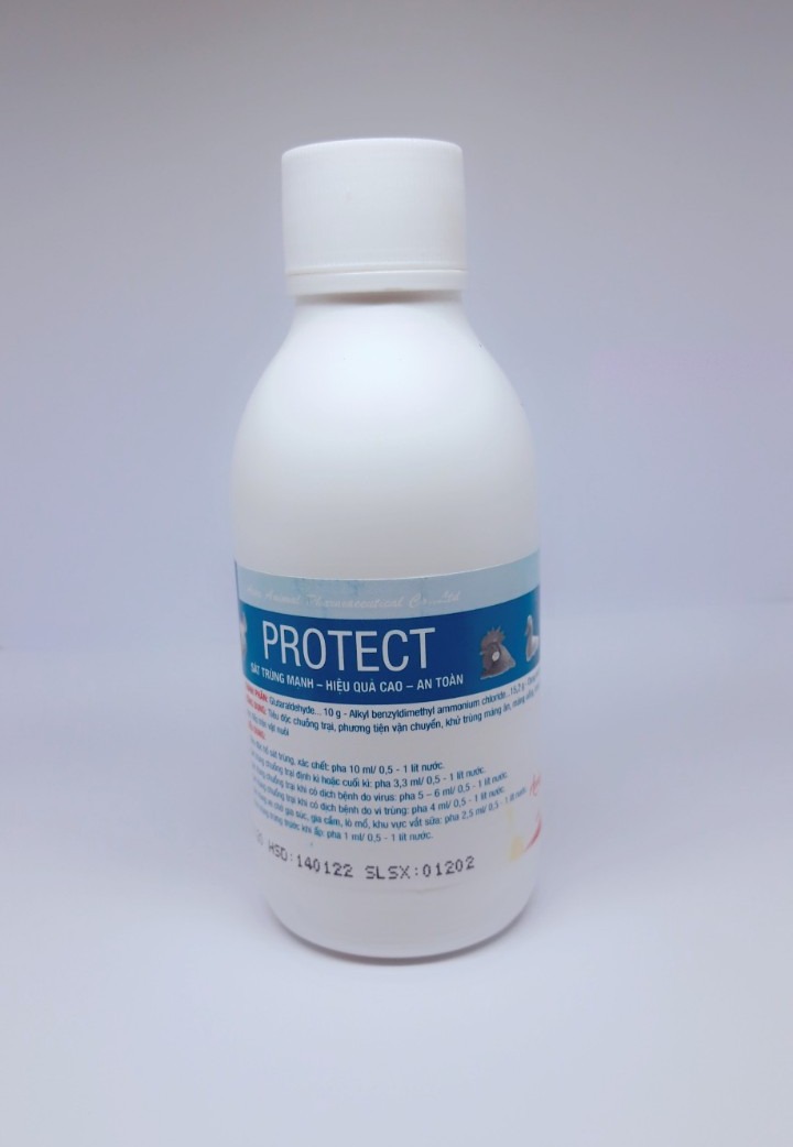 Protect 100ml-sát trùng chuồng trại mạnh hiệu quả cao an toàn cho vật nuôi