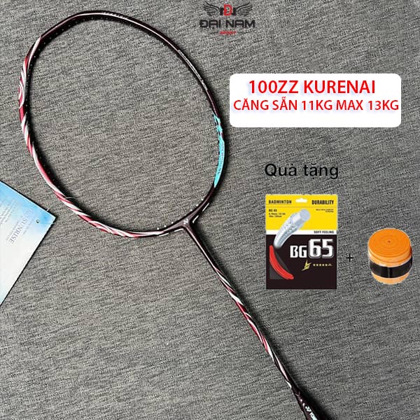 Vợt cầu lông astrox 100zz kurenai full carbon căng sẵn 11kg căng max 13kg + tặng kèm cuốn cán và túi đựng