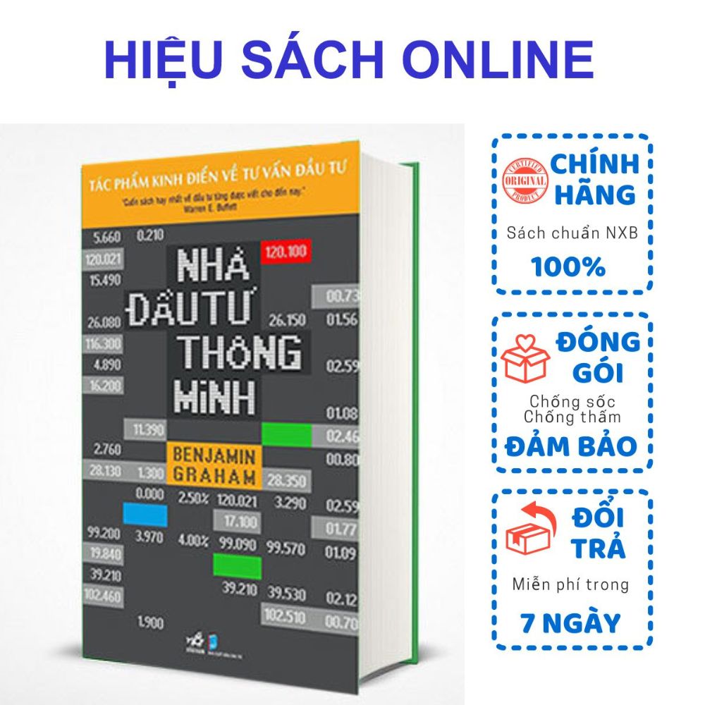 Sách - nhà đầu tư thông minh - phương pháp đầu tư giá trị - tặng kèm bookmark
