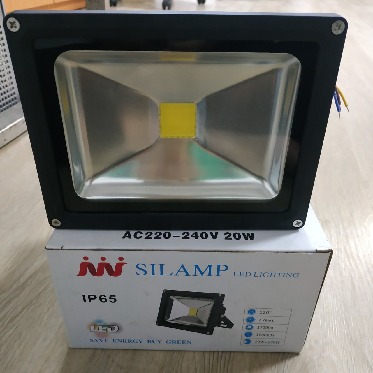 Đèn led pha 20w cob chống nước