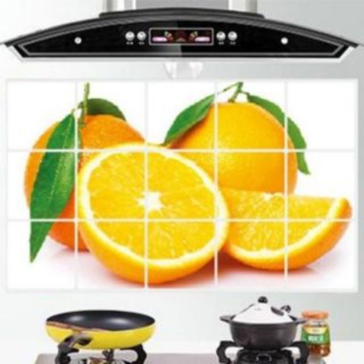 Cuộn giấy bạc dán bếp cách nhiệt, miếng decal dán tường nhà bếp chống thấm bền đẹp (2 mét khổ 40cm, 3 mét khổ 60cm)