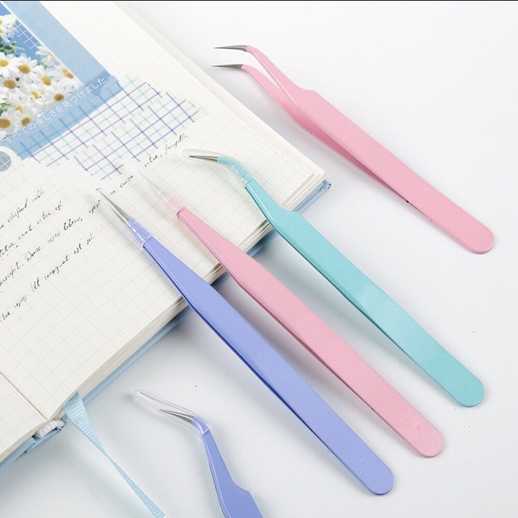 Nhíp Gắp Sticker Màu Pastel Dùng Cho Bullet Journal Puravida